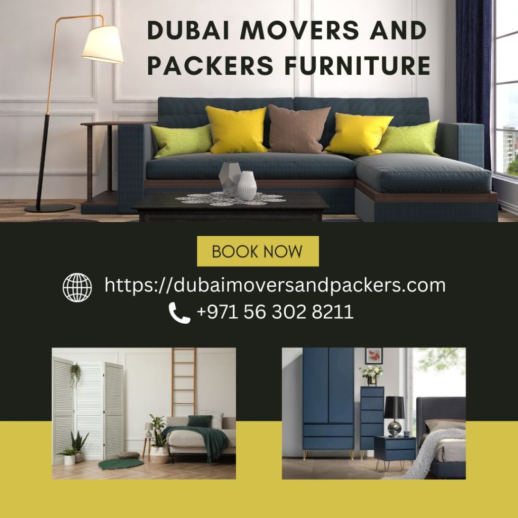 Dubai Movers and Packers Furniture Services 2023: "Alt Text: A team of professional movers and packers in Dubai, expertly handling furniture in 2023."